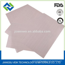 High quality teflon sheet PTFE coated fiberglass fabric